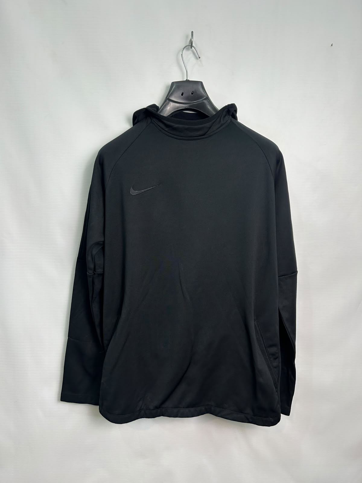 Nike Dri Fit Black Hoodie - Medium