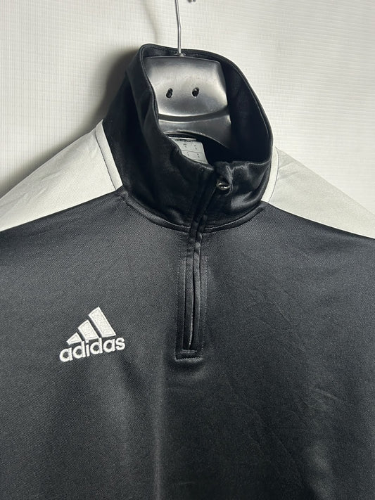 Adidas Black Half Zip Upper - Medium