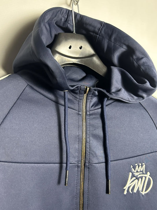 Kings Will Dream Blue Zip Hoodie - Medium