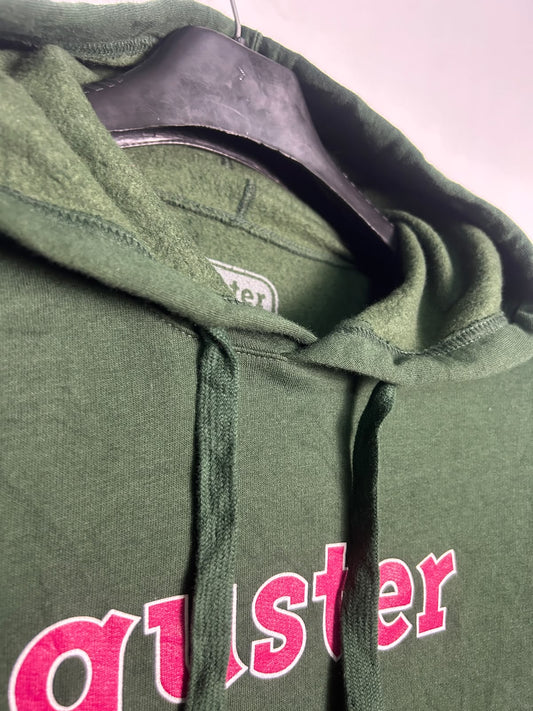 Guster Big Logo Green Hoodie - Medium