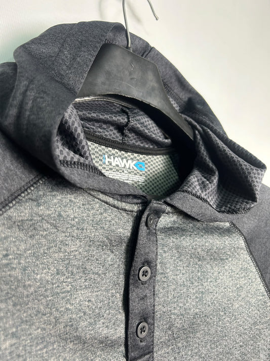 Hawk Grey Hoodie - Medium