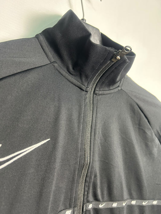Nike Dri FIt Black Zip Upper - Medium