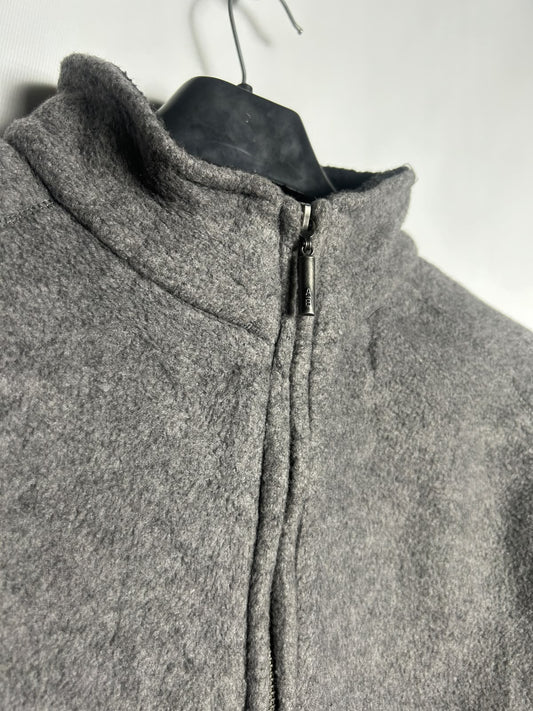Atlantic Bay Grey Half Zip Upper - Small
