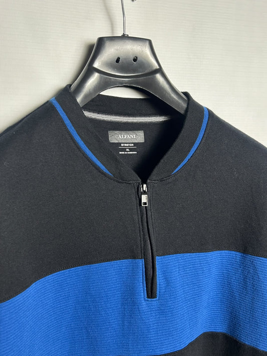Alfani Black Half Zip Upper - XL