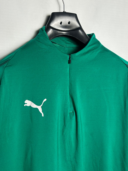 Puma Green Half Zip Upper - Medium