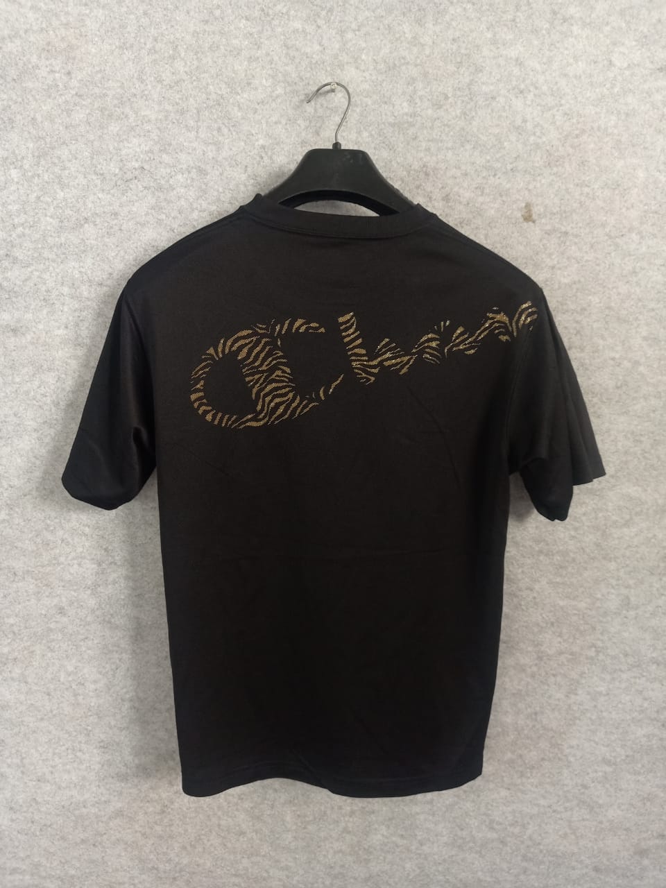 Pre Loved Champion Black Round Neck - Medium