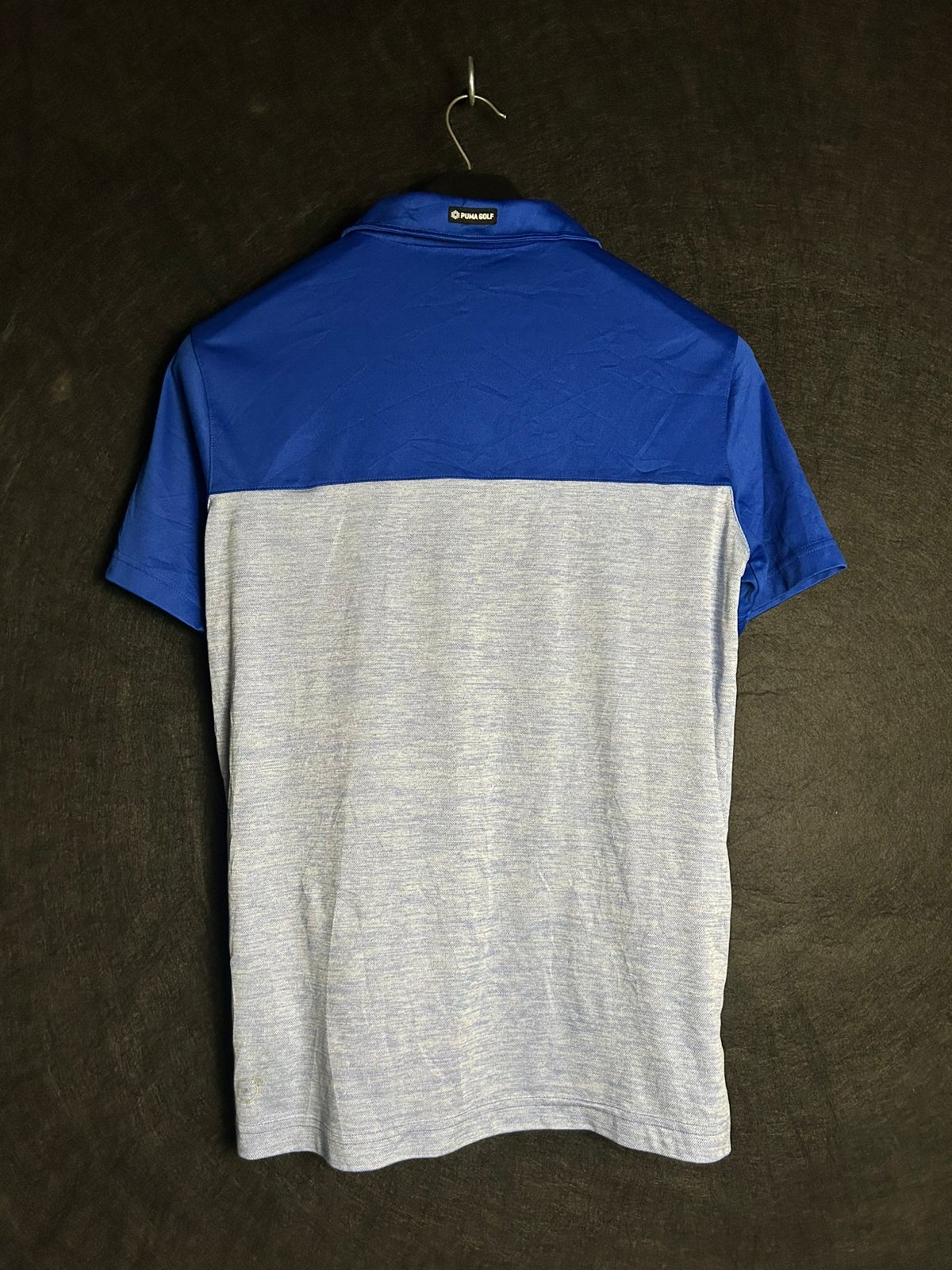 Puma Gray & Blue Polo - Small