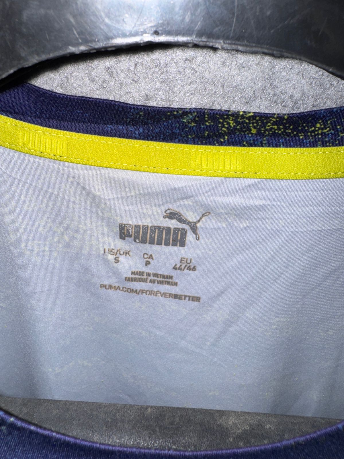 Puma Spray Print Round Neck - Small