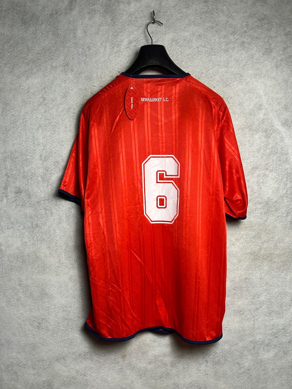 York United Big Logo Red V Neck - Medium