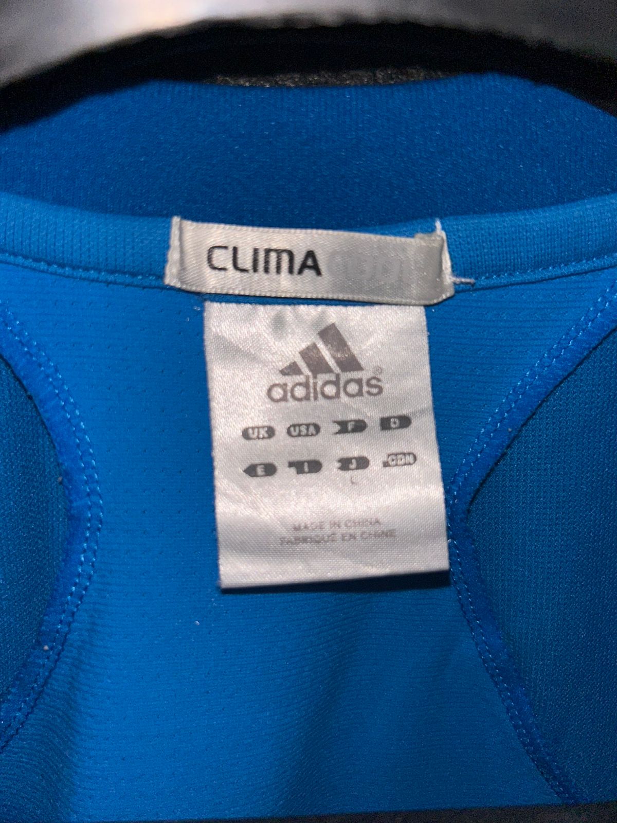 Adidas Blue Drilltop - Large