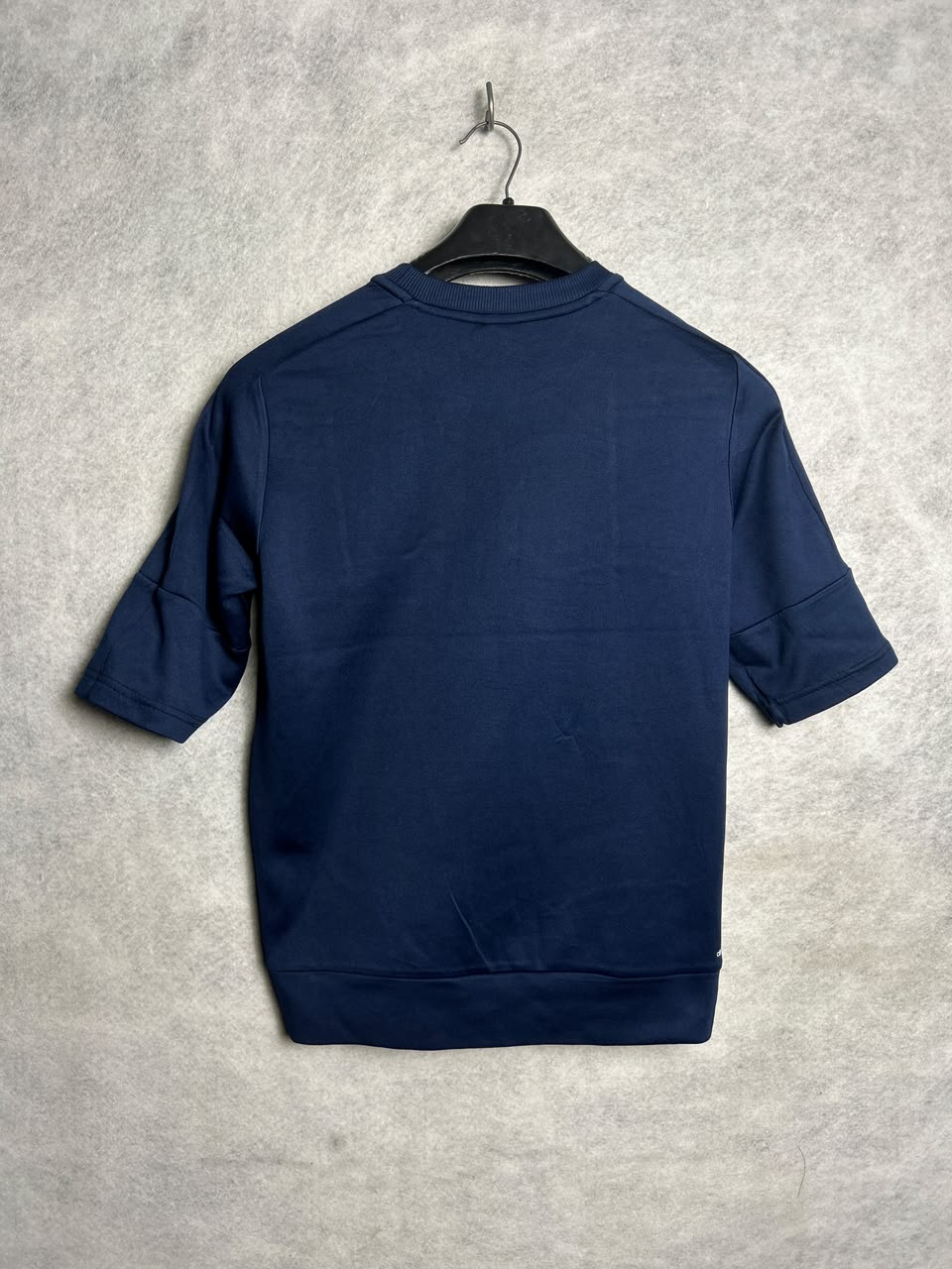 Adidas Big Logo Blue Round Neck - Medium