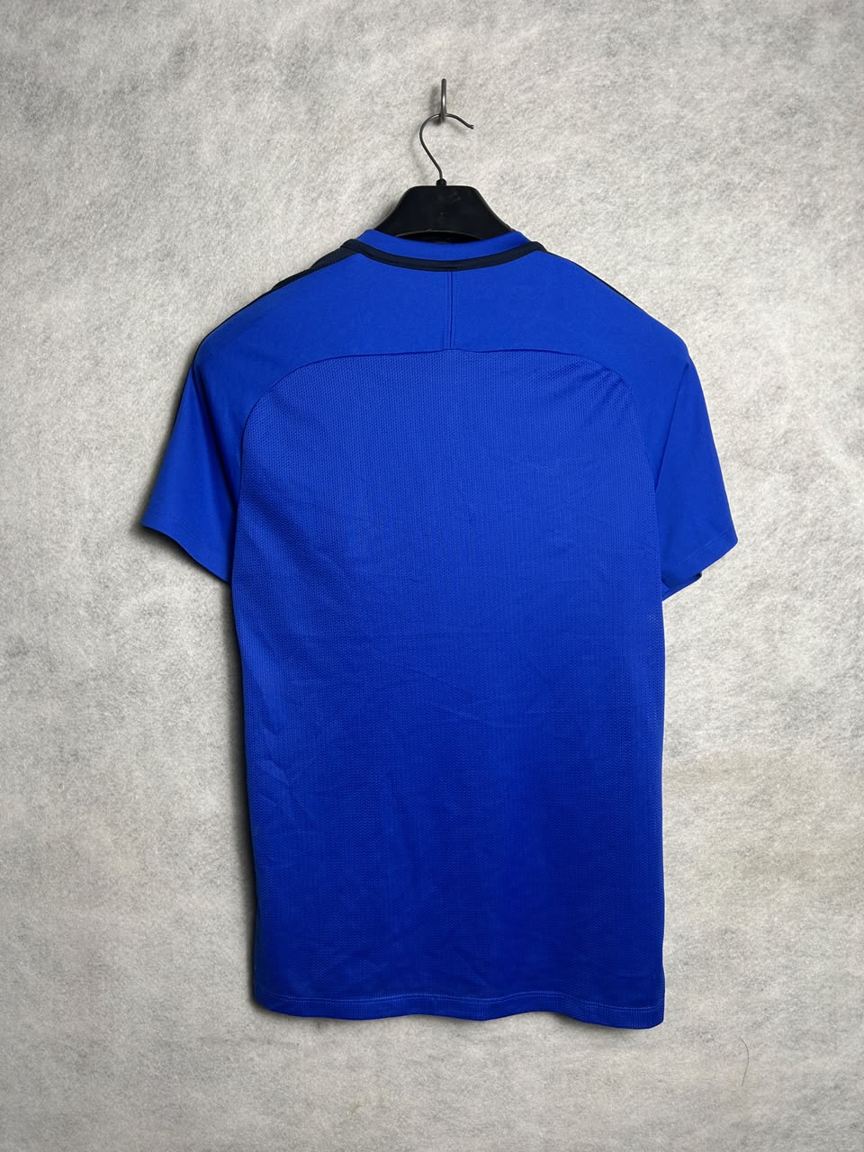 Nike Dri Fit Blue Round Neck - Large