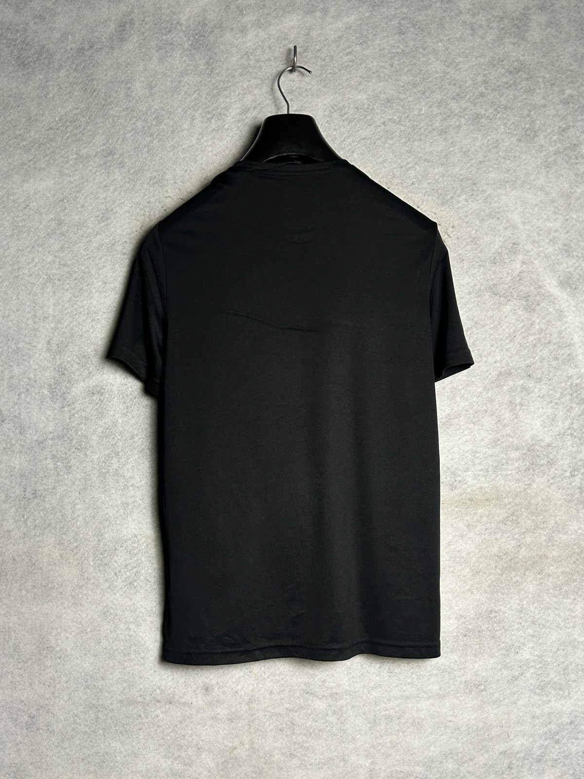Reebok Big Logo Black Round Neck - Medium