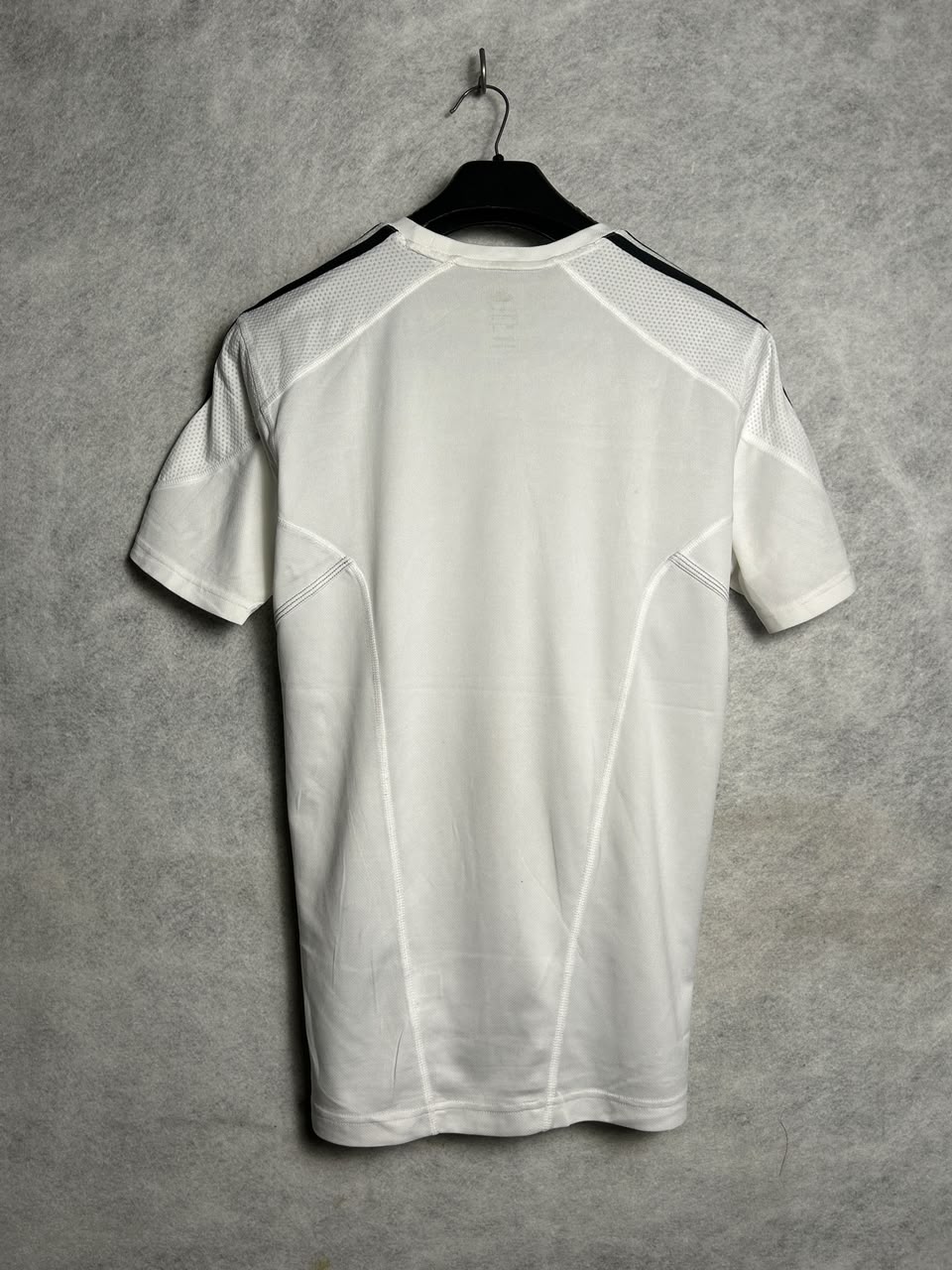 Adidas Climalite White Round Neck - Large