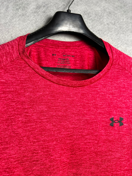 Under Armour The Tech Tee Red Round Neck - 3XL
