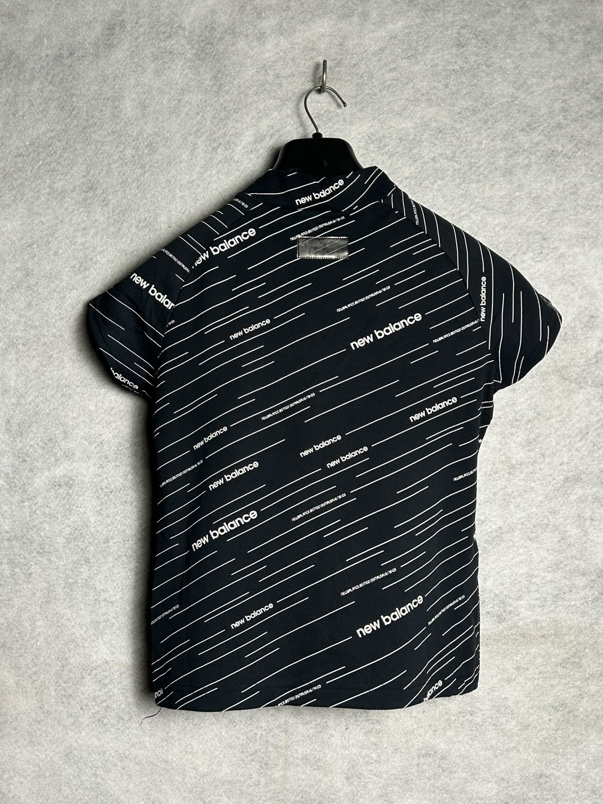 New Blance Black Mock Neck - Small