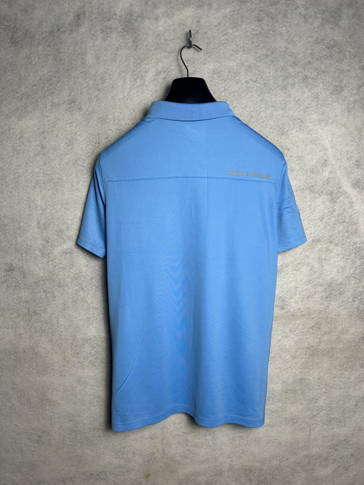 Under Armour Heat Gear Blue Polo - YXL