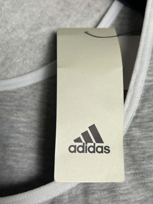 Adidas Grey Sports Bra - Large