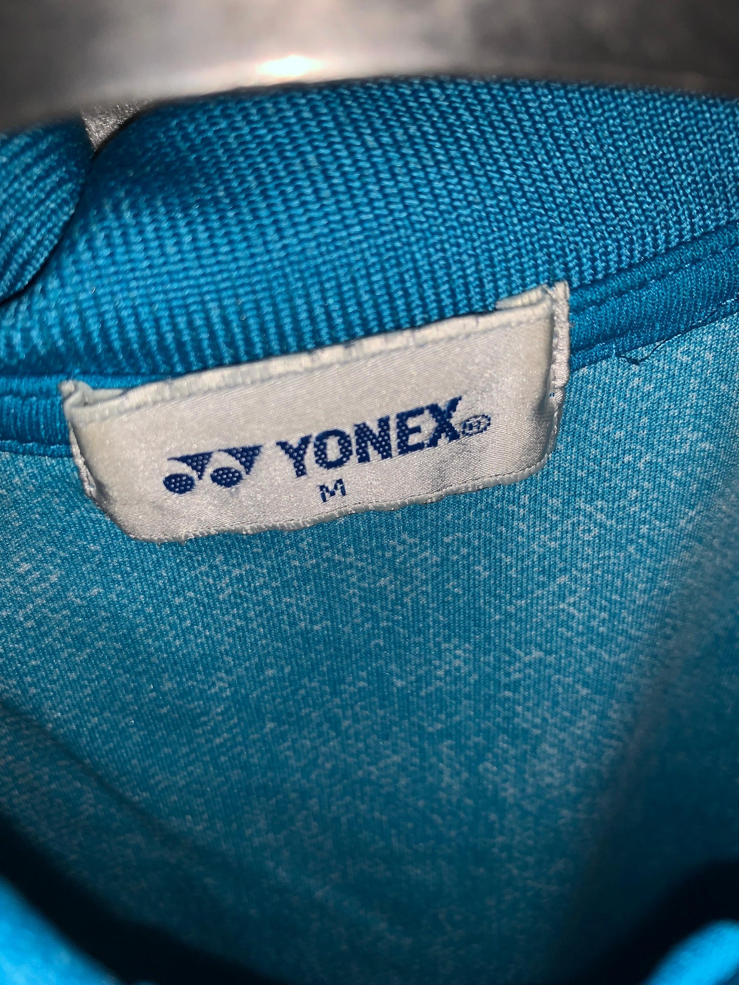 Yonex White/Blue Gradient Polo - Medium