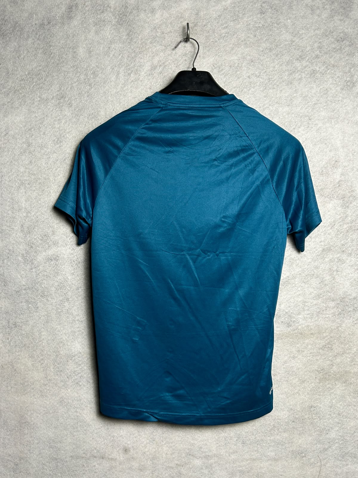 Adidas Blue Climalite Round Neck - Medium