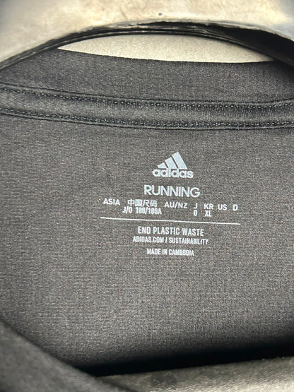 Adidas Runing Black Round Neck - XL