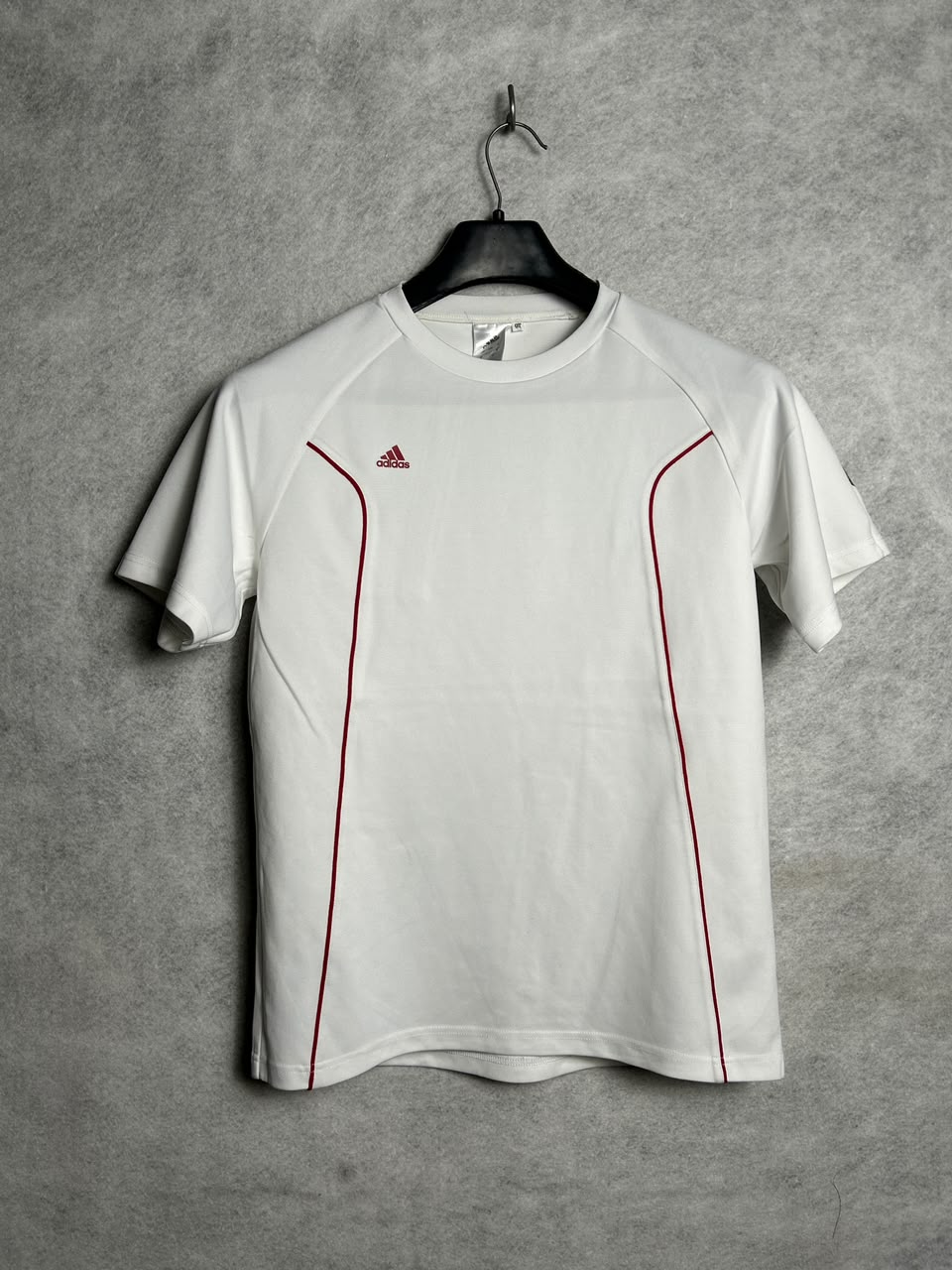 Adidas White Round Neck - Large