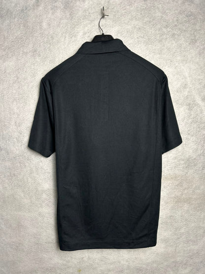 Nike Golf Dri Fit Black Polo - Small