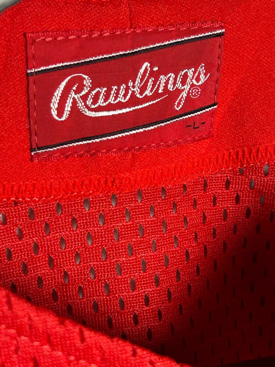 Rawlings Red Big Logo Stacks - Large