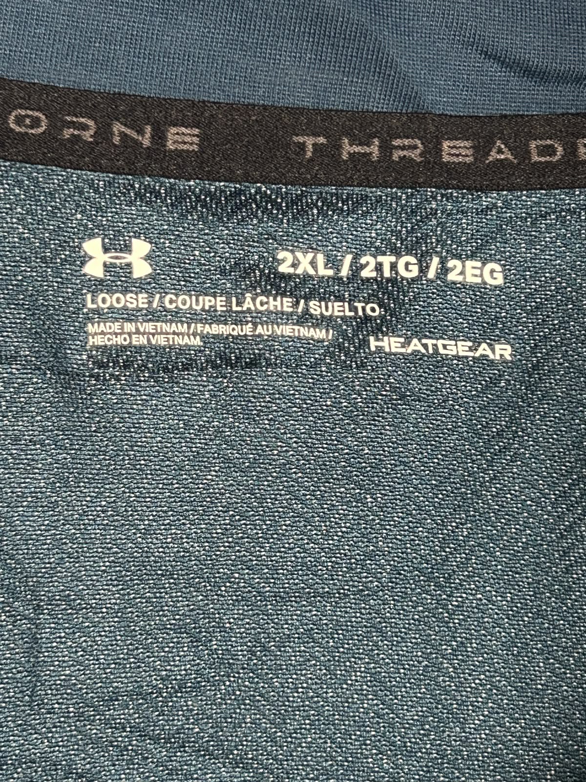 Under Armour Heat Gear Half Zip Full Sleeves - 2XL
