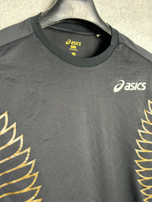 Asics Black Round Neck - Large
