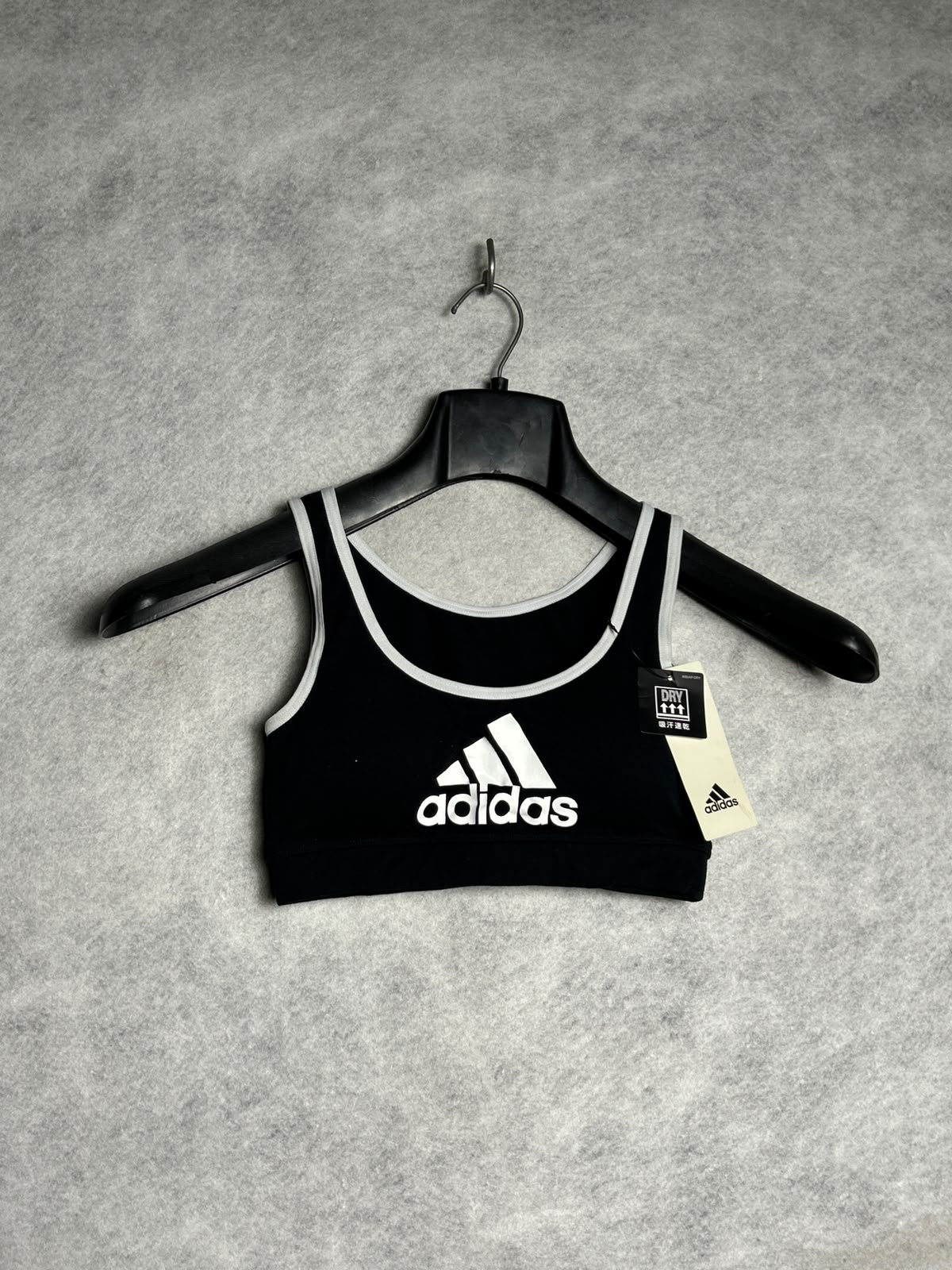 Adidas Black Sports Bra  - Small
