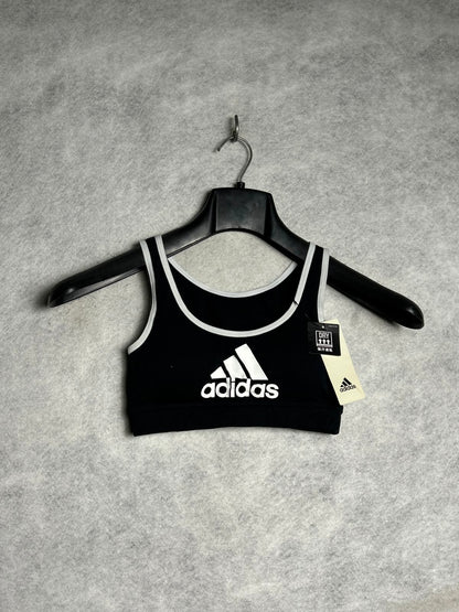 Adidas Black Sports Bra  - Small