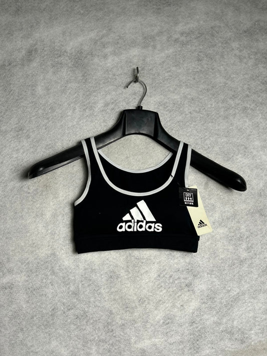 Adidas Black Sports Bra  - Small