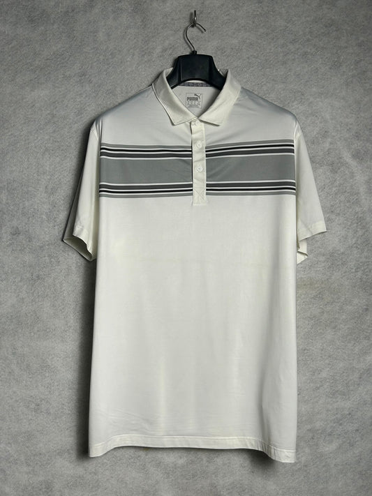 Puma White Polo - XXL