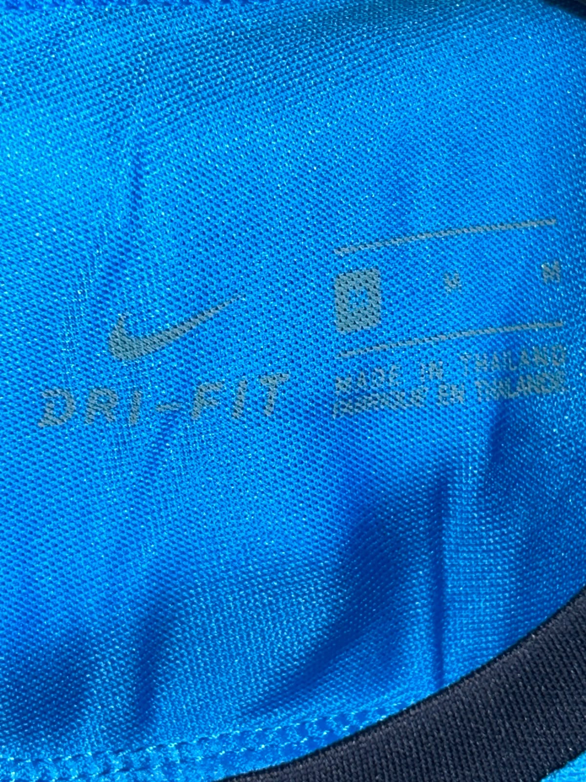 Nike Blue Dri Fit Round Neck - Small