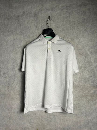 Head White Polo - Large