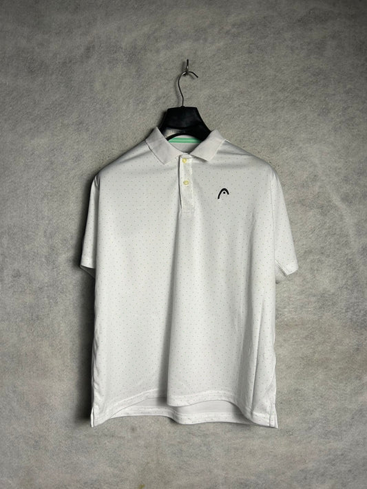 Head White Polo - Large