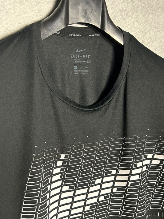 Nike Pro Black Round Neck - XXL