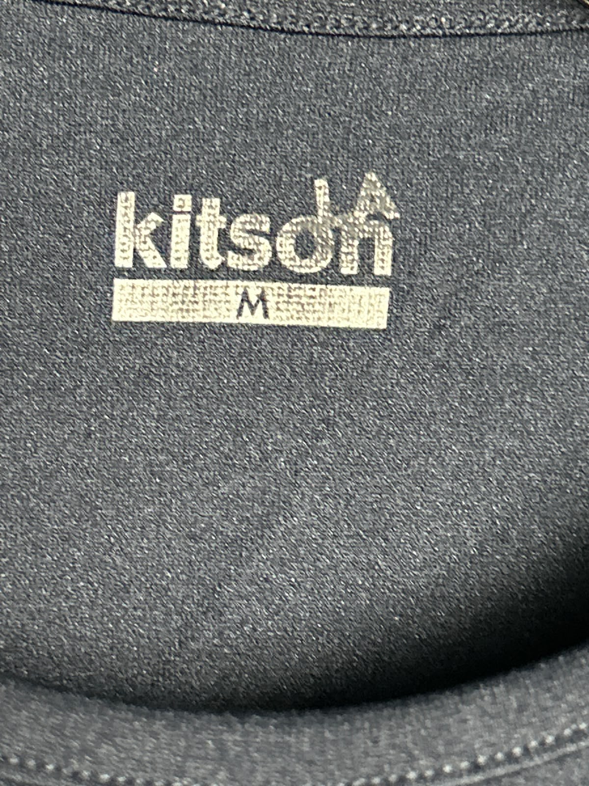 KitsonLA Black Round Neck - Medium