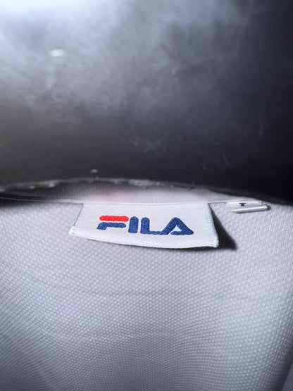 Fila White Round Neck  - Large