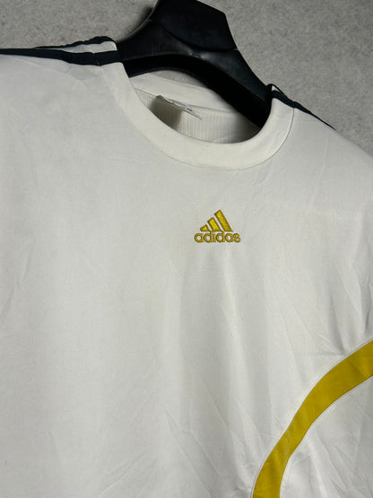 Adidas White Golden Logo Sleeveless - Large