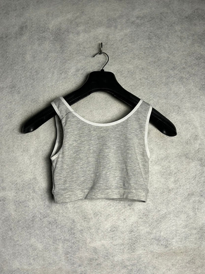 Adidas Grey Sports Bra - Large