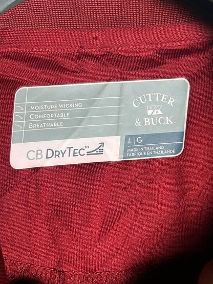 Cutter And Buck Dry Tech Red Polo - Large