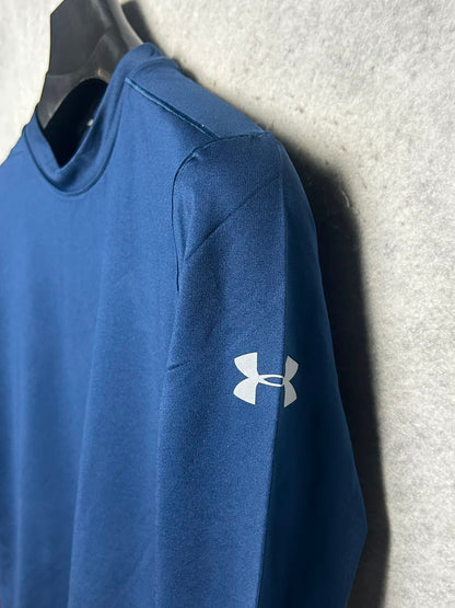 Under Armour Cold Gear Blue Full Sleeves - Medium