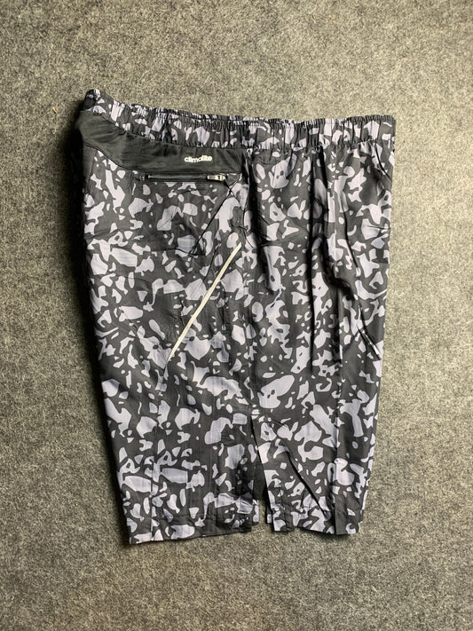 Adidas Navy Design Shorts - Large
