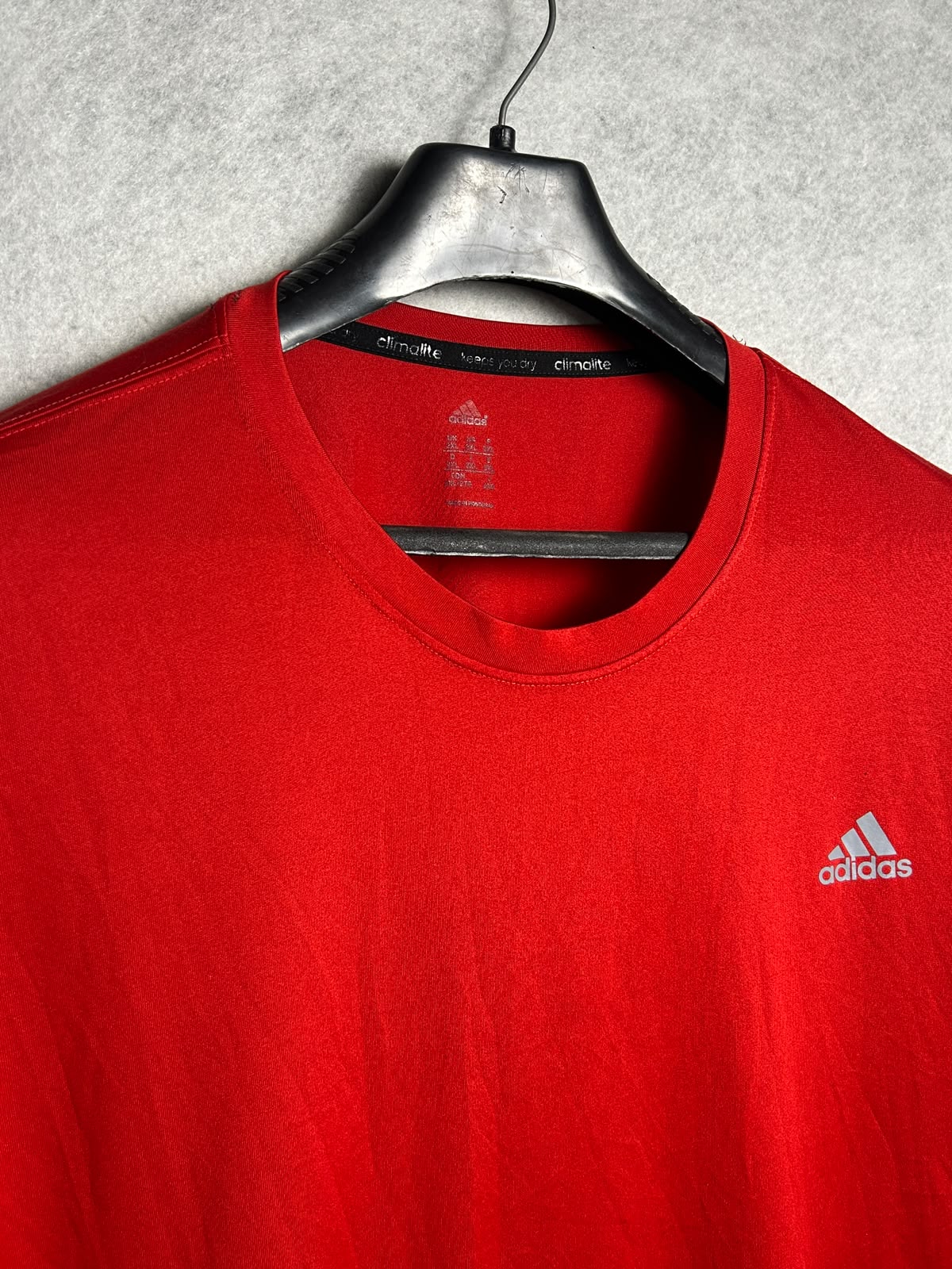 Adidas Red Round Neck - 4XL