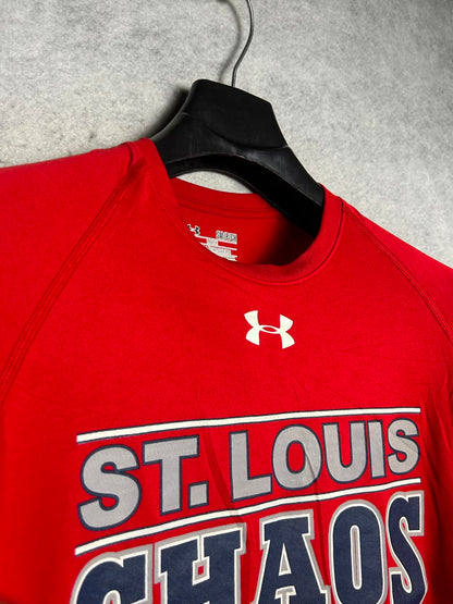 Under Armour Heat Gear Red Big Logo - Small