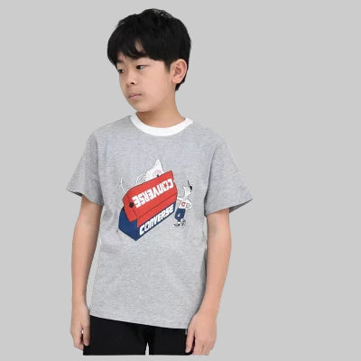 Converse short-sleeved T-shirt for kids.