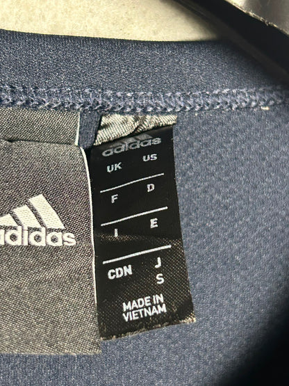 Adidas Blue Round Neck - Small
