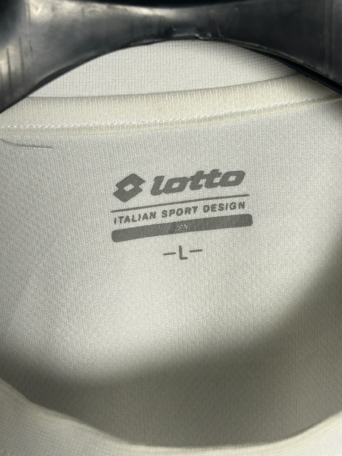 Lotto White Round Neck - Large